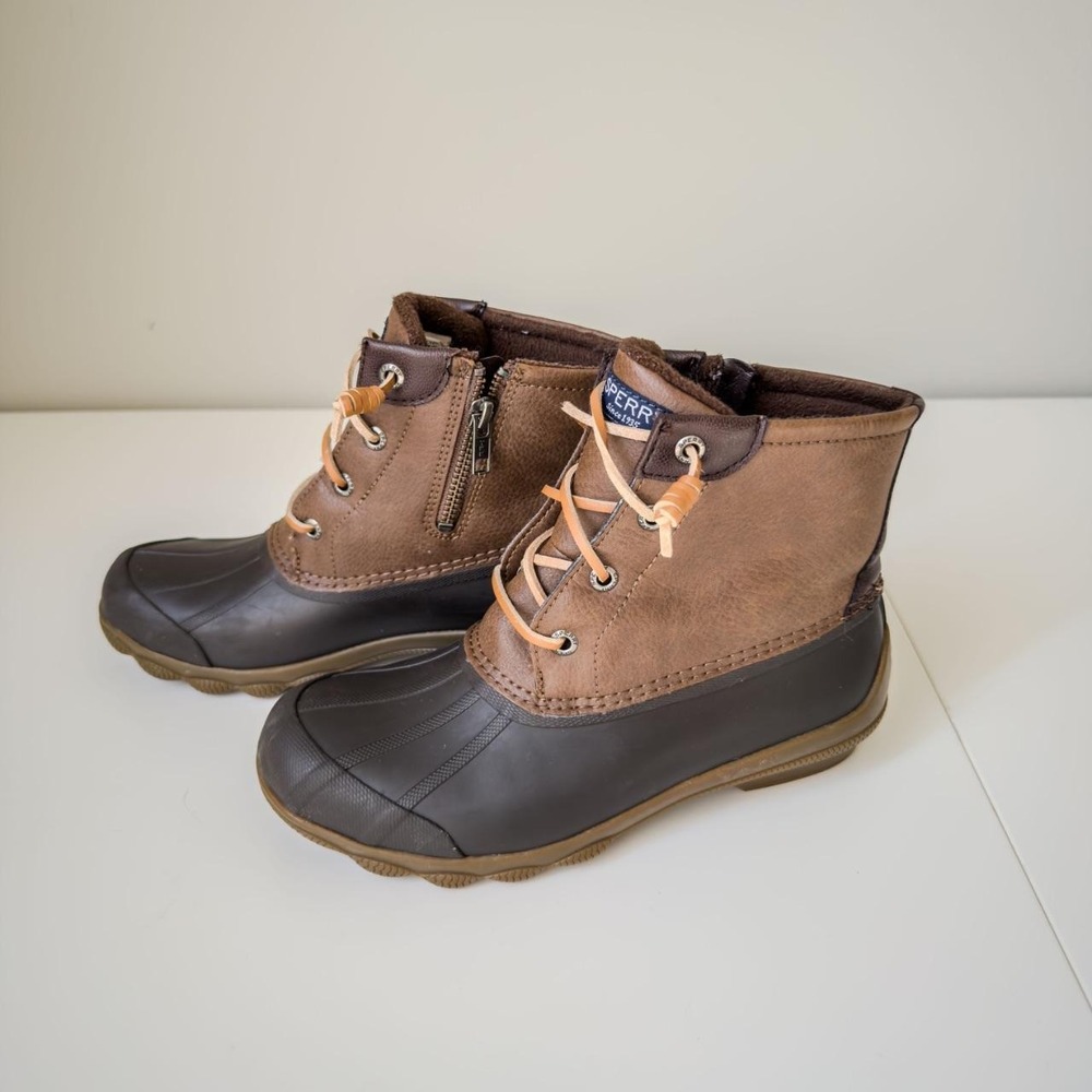 Cottagecore Sperry Duck Snow Rain Boots Homestead Heritage Size 5